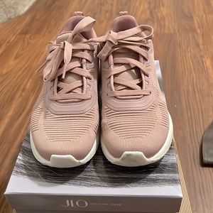 Dusty Rose Colored Memory Foam Sneakers